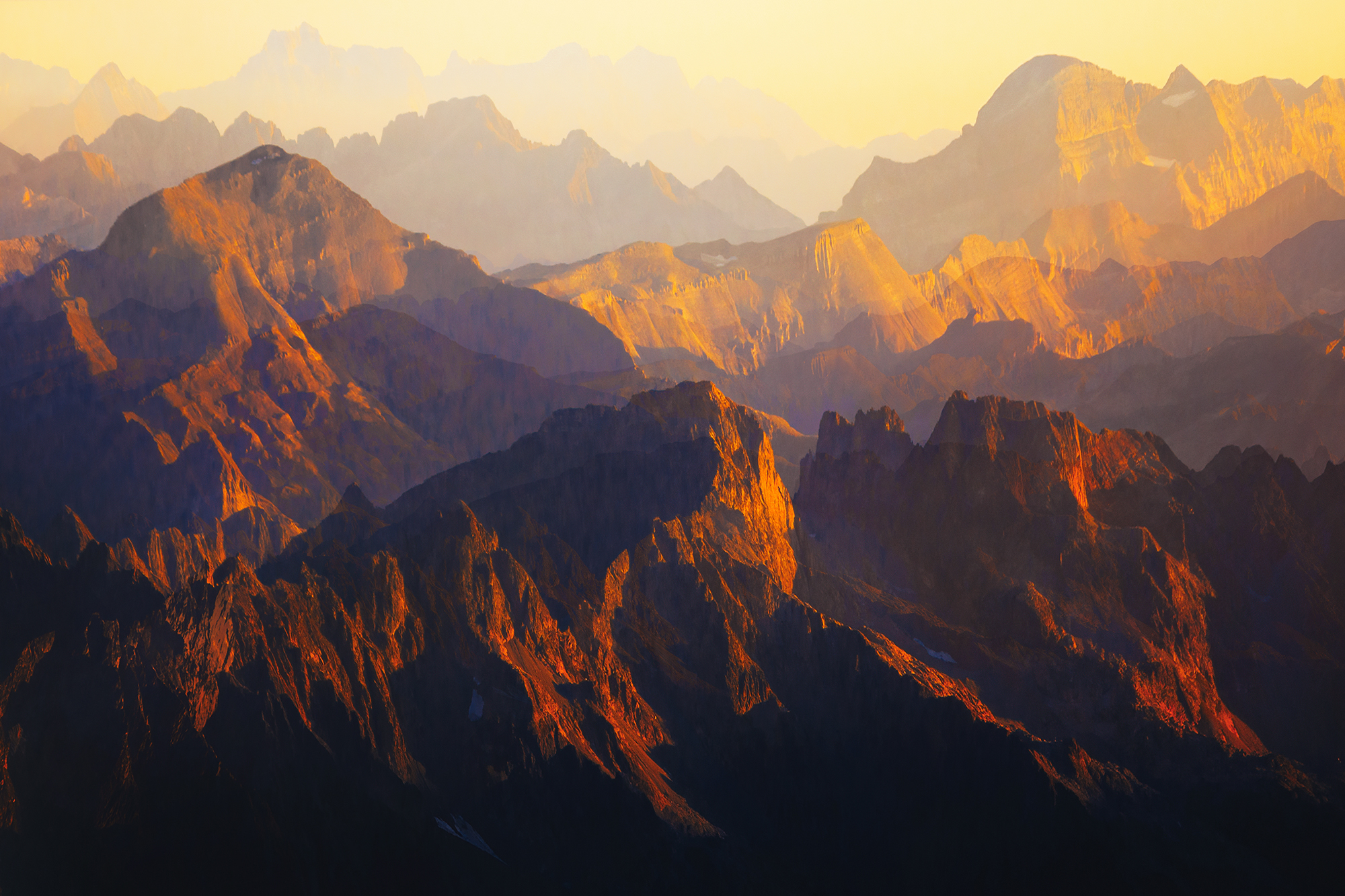 Elena Răceală, Morning in Mont Blanc, fotografie, 50×70 cm