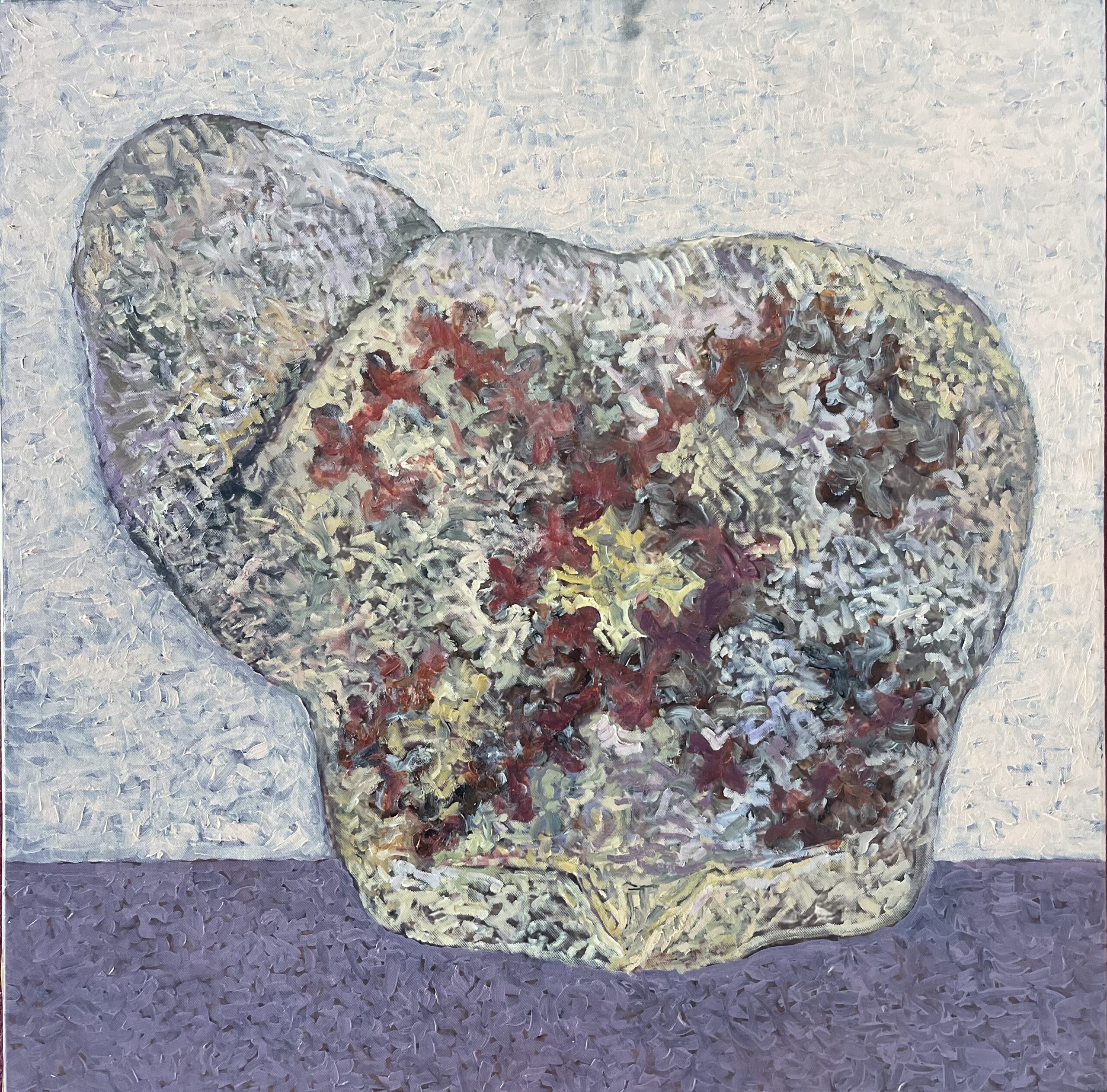 Christian PARASCHIV, Strunga, 1999, ulei/pânză, 80×80 cm